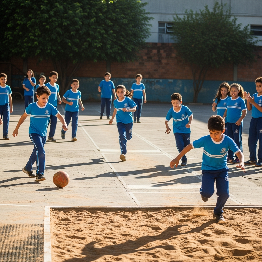 Jogos Interclasses 2025 movimentam o Colégio UNITERP com disputas esportivas e espírito de equipe